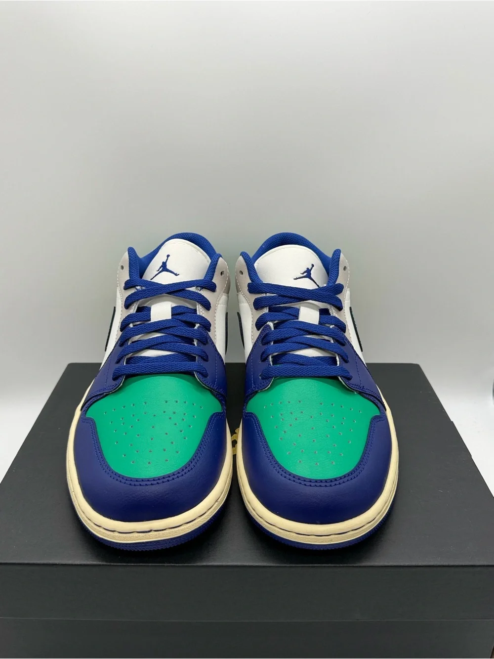 Air Jordan 1 Low Deep Royal Blue 553558-147 Men’s Size 10.5